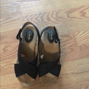 Clarks Women's Annadel Eirwyn Wedge Sandal